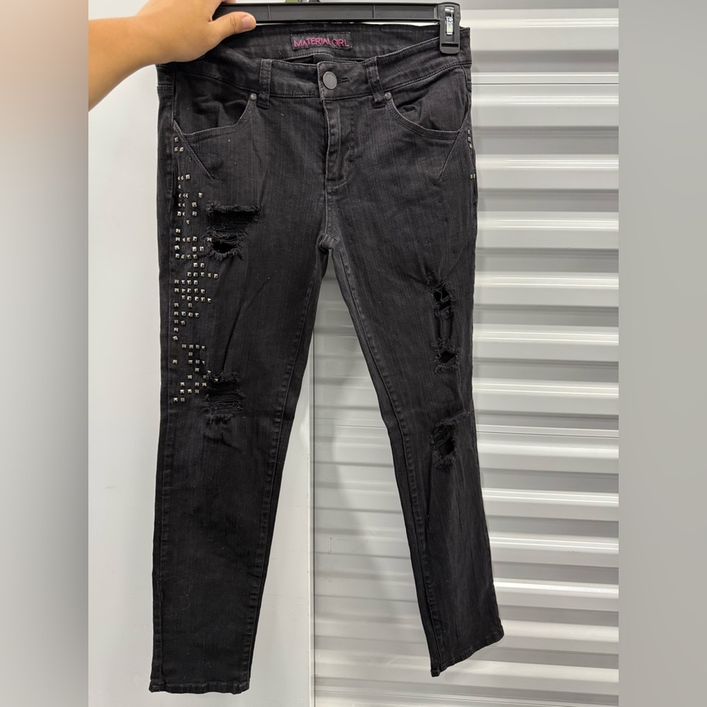 Material Girl Black Jeans